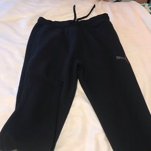 Black pumas sweatpants